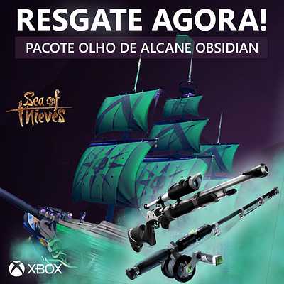 Xbox Brasil. Sea of Thieves Pack