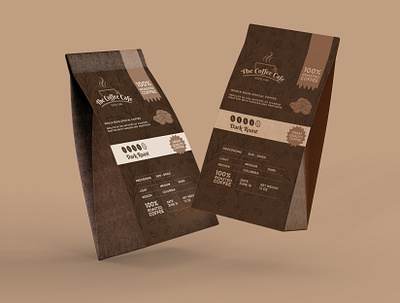 Paper Bag Label Design branding graphic design label design packaging drsign product packaging design