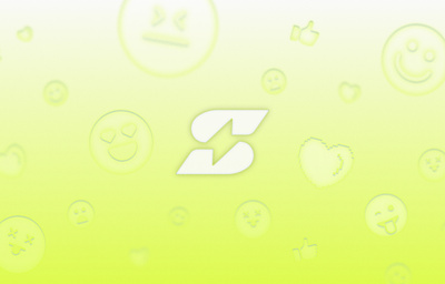 ⚡ Working on something new...⚡ agency app bold bolt brand branding bright creative design emoji emojis fun gradient lightning logo minimal platform s startup studio
