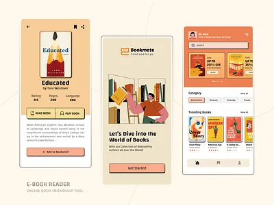 ebook App book ui