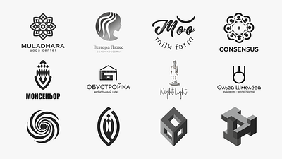 Logofolio branding design graphic design illustration logo ui vector