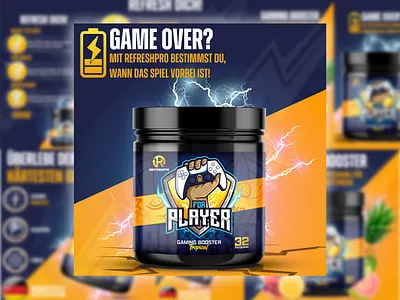 Social Media Post || Players Gaming Booster adobe illustrator adobe photoshop ads design advertising graphic design instagram post post design poster design social media design social media post
