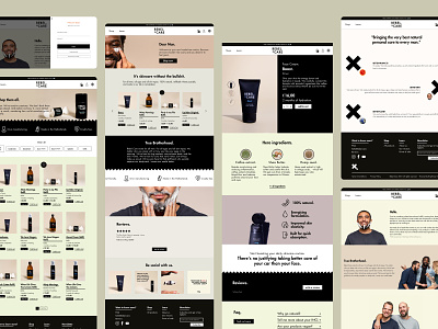 Rebel Care- Male Grooming Products add to cart adobe xd ecommerce grooming male male grooming online product online shopping product sales shopify startup ui