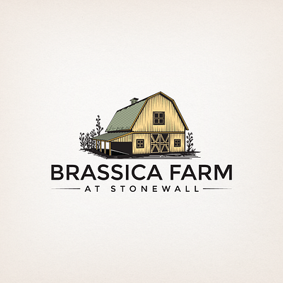 BRASSICA FARM brand guide branding design graphic design home home design illustration logo logo design vector vintage