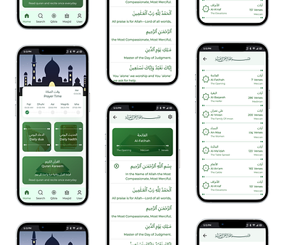 Quran App uiux design