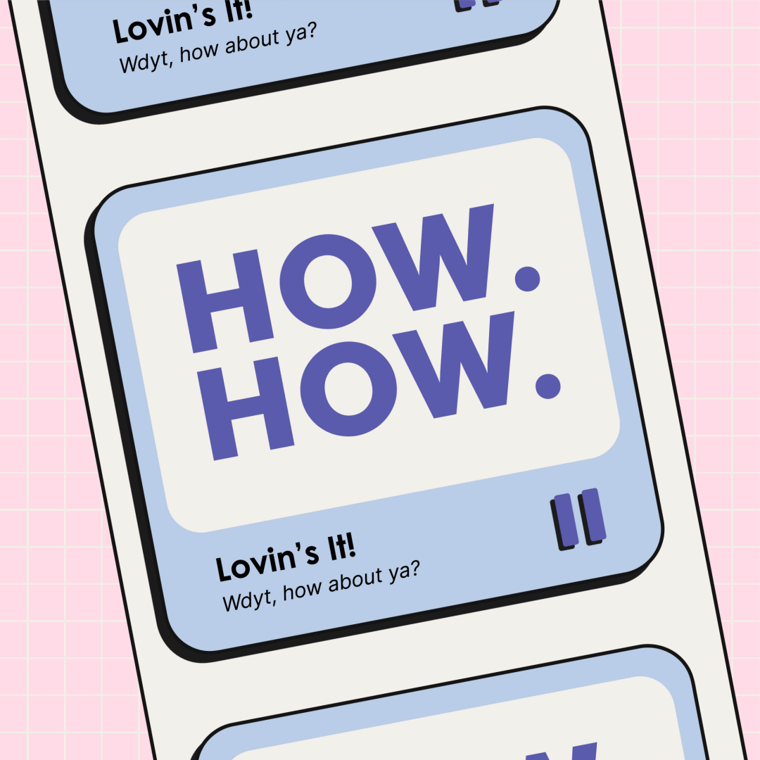 Lovin' it! animation flat earth graphic design instagram pastel color social media template ui vector