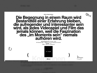 Paul Maximilian Pira article branding design ellena graphic design judith layout portfolio studiofreiberger typography ui ux webdesign website