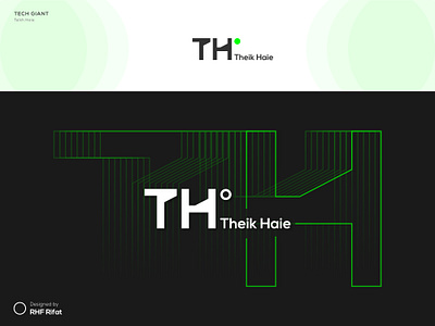TH logo design brand branding branding and identiy design graphic design lettermark logo modern professional logo tech logo th logo timeless
