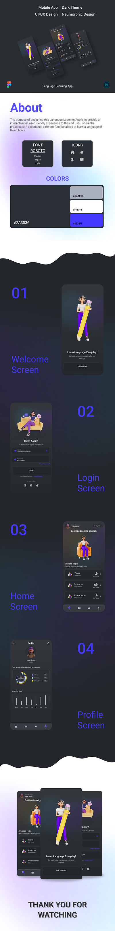 Language Learning App UI UX Design by Fatima Zohra on Dribbble