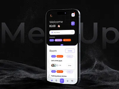 Meet • Product UI l UX Design P1 appmobile design figma meet mobileapp mobiledesign mobileui ui uiux