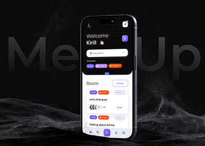 Meet • Product UI l UX Design P1 appmobile design figma meet mobileapp mobiledesign mobileui ui uiux