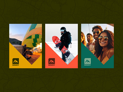 Mount Rebrand: Photo Overlays adventure adventure brand branding framing device mountain photography rebrand rentals