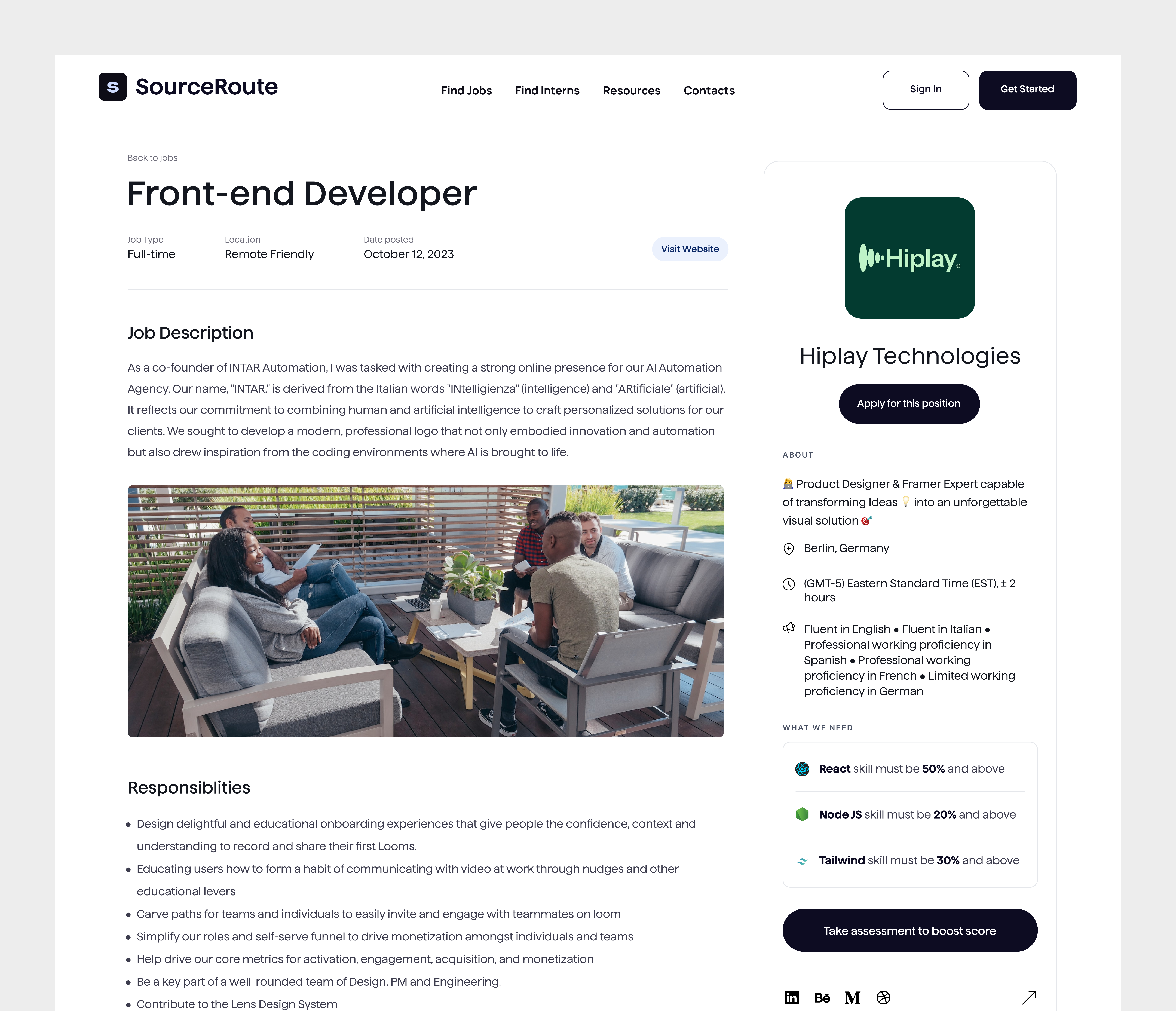 Example of UX And UI Design