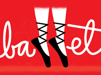 Two left feet by Chris B on Dribbble