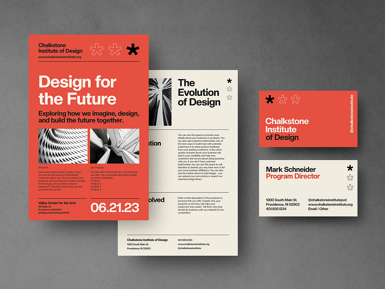 Swiss Design Brand Identity Set by Vista Product Creation on Dribbble