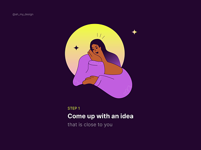 Designing Dreams: A Step-by-Step Visual Guide branding design illustration ui vector