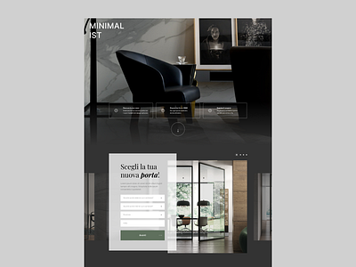 Landing page | Campaign ecommerce figma interiordesign minimalist product ui uidesign uxdesign