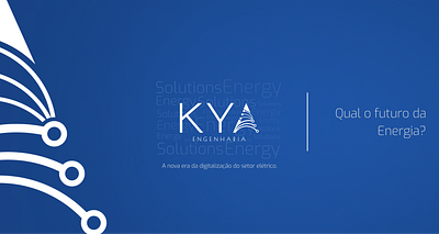 LinkedIn cover of the company KYA Engenharia branding graphic design logo