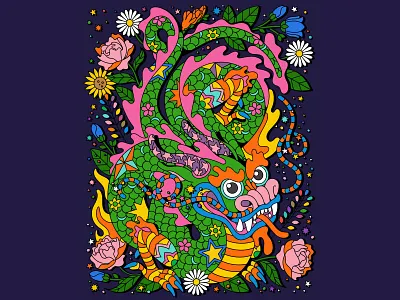 Dragon Year 2024 illustration Lunar/Chinese New Year Dragon aapi illustrator chinese dragon chinese new year chinese zodiac dragon illustration editorialart editorialillustration freelance illustrator happy new year illustration illustrator key visual lunar new year luxury illustration new year dragon packaging packaging illustration poster design yearofthedragon zodiac
