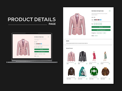 Product Details Page app b2c b2c website figma figma design graphic design ui ui design uiux ux ux design web web design website website design