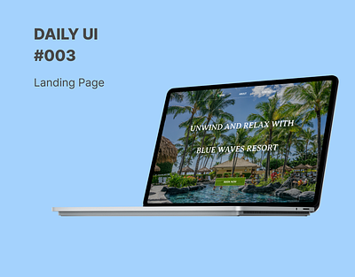 Daily UI #003 (Landing Page) ui website