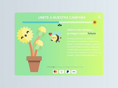 Crowdfunding Campaing design graphic design illustration ui ux vector