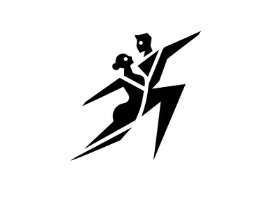 DANCE animal branding couple dance dancing danse design graphic design icon identity illustration logo man ui vector woman