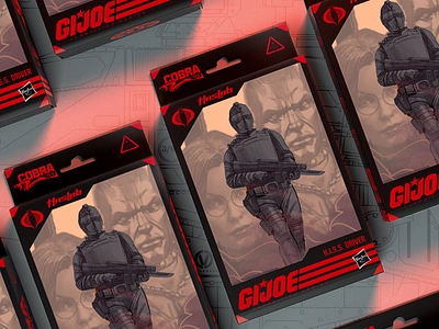 G.I. Joe Classified Series Cobra H.I.S.S. - Driver Mock branding design gi joe graphic design hasbro haslab illustration mockup packaging photoshop vector