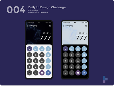 Daily UI 004 - Calculation calculator daily ui 004 daily ui 4 dailyui google pixel ui visual design