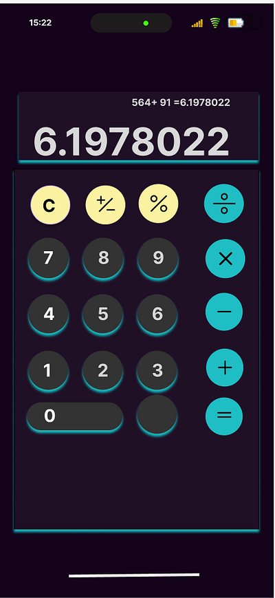 #004 Calculator branding calculator graphic design ui