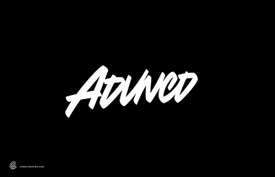 ADVNCD advncd custom decathlon design lettering logo logotype script typography