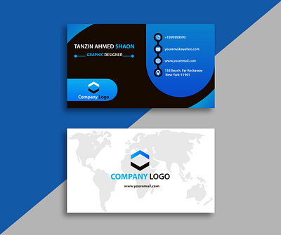 Business card design branding business card graphic design