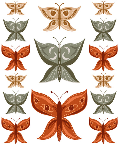 Butterflies + Meghan Jones illustration