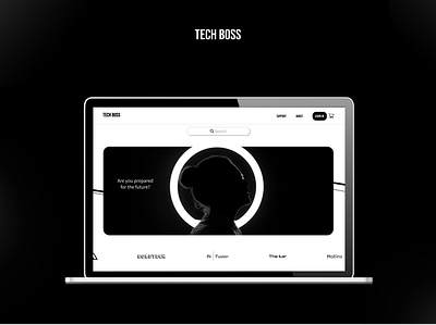 Tech Boss - E-commerce Design brand design designer desktop ecommerce figma product product design prototype site style guide tech tecnologia ui user interface uxui web