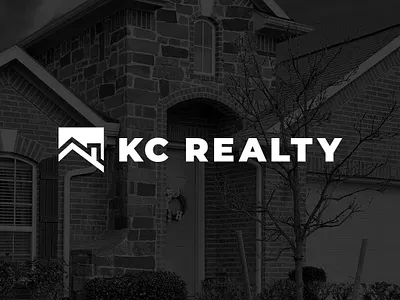 KC Realty Logo Mark & Type branding graphicdesign identity logo logodesign mark realestate symbol