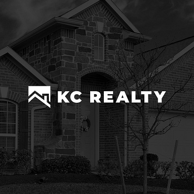 KC Realty Logo Mark & Type branding graphicdesign identity logo logodesign mark realestate symbol