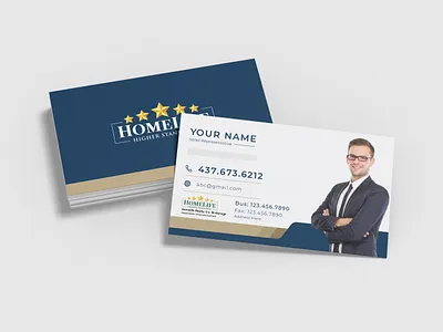 Business Card Template Design agent book cover design businesscard creative creative flyer design mockup creative logo design design graphic design illustration logo design poster design print design professional realestate ui