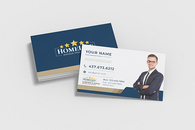 Business Card Template Design agent book cover design businesscard creative creative flyer design mockup creative logo design design graphic design illustration logo design poster design print design professional realestate ui