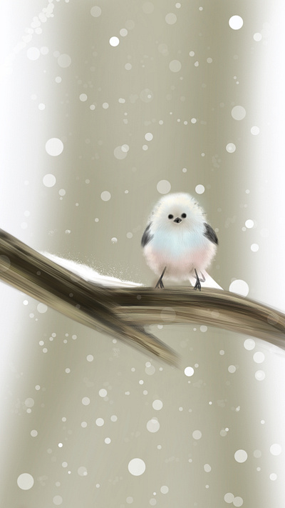 Cute Little Bird illustration