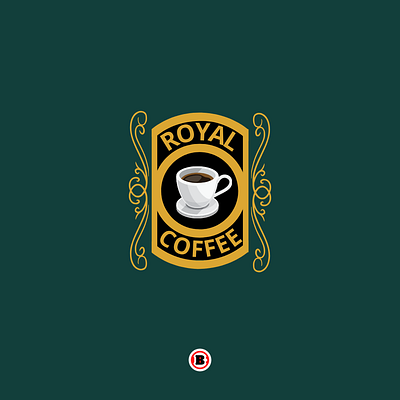 ROYAL COFFEE 3d branding design graphic design illustration logo logos motion graphics