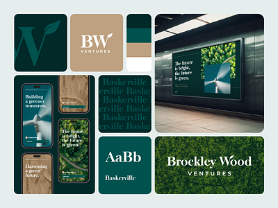Brockley Wood Ventures – Visual Identity branding identity design logo visual identity