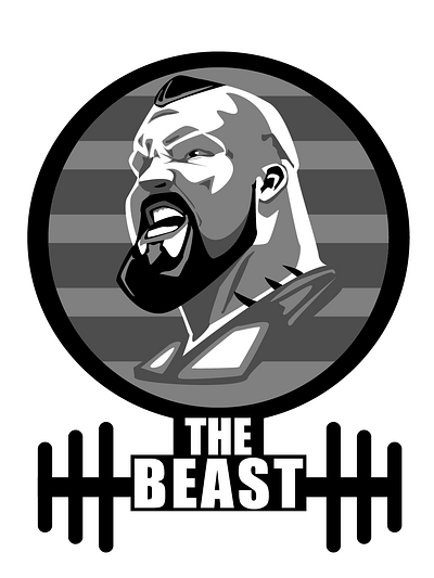 Eddie Hall T-shirt design branding design graphic design illustration illustrator logo stylized vector