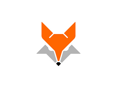 Tecnology Head Fox Logo animal animal logo design fox fox head iconic logo logo design logodesign mascot logo minimal minimalist logo technology techology logo wild wildlife