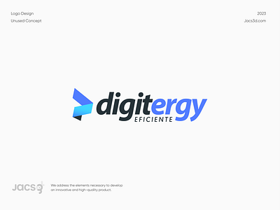 Digitergy Eficiente, Logo Design - Web Development - UI/UX app branding design graphic design illustration logo motion graphics typography ui ux vector