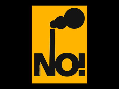 NO! Poster 2d adobe artwork design graphic graphic design graphics illustrator indesign minimal photoshop portfolio poster poster design posters print text type typographic typography