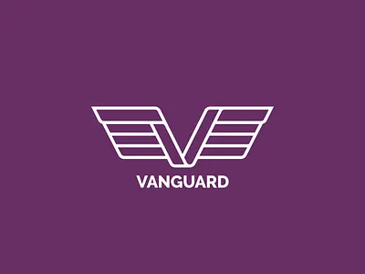 Vanguard Logo brand identity creative direction graphic design logo logomark