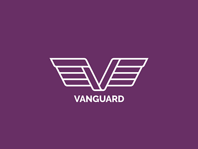 Vanguard Logo brand identity creative direction graphic design logo logomark