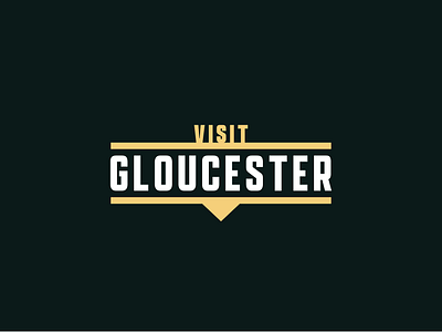 Visit Gloucester Logo brand identity creative direction graphic design logo logomark