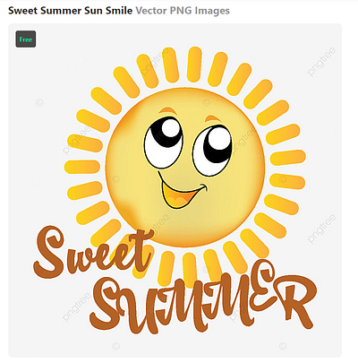 Sweet Summer Sun Smile @amitpaulakas @vimeo amitpaulakas amitpaulakash pngtree smile