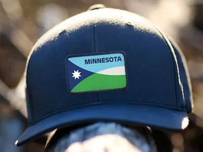 Minnesota Cap (Flag Design) cap design flag minnesota